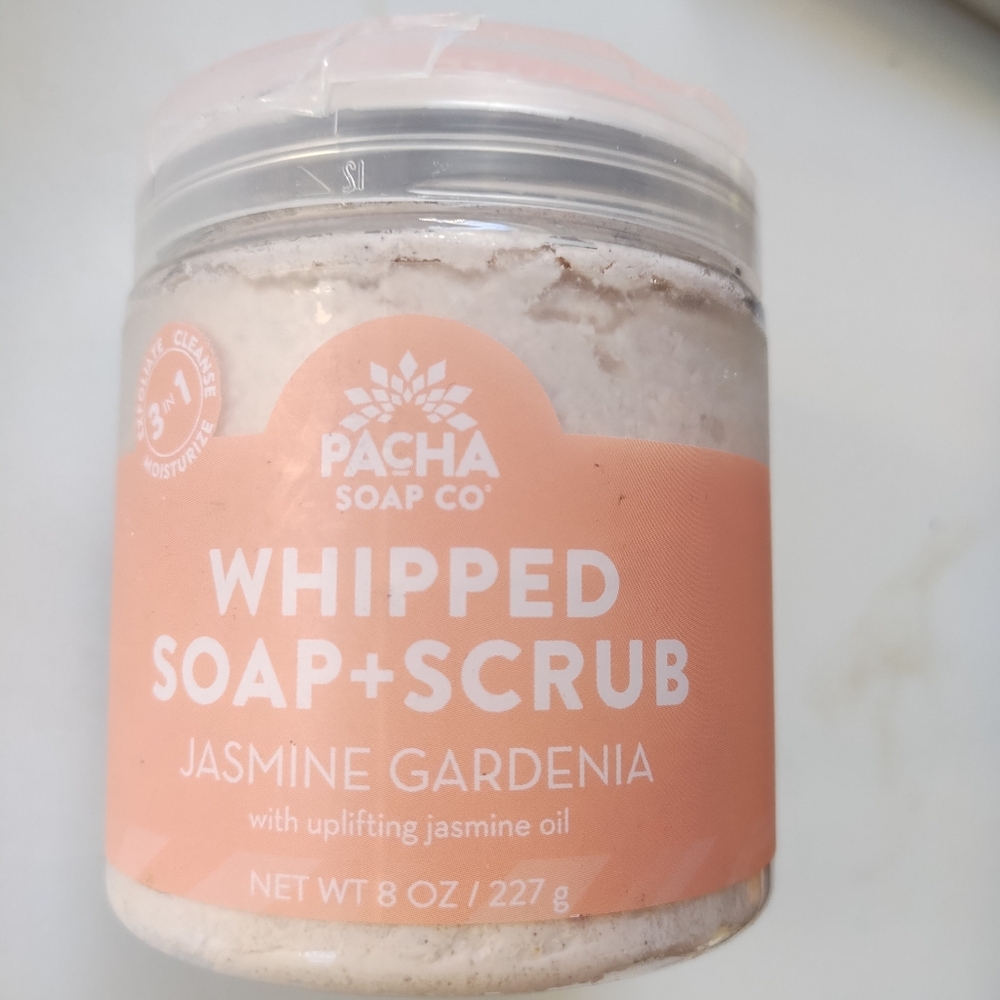 Pacha Soap Co Whipped Soap + Scrub  Jasmine Gardenia - Picture 2 of 4